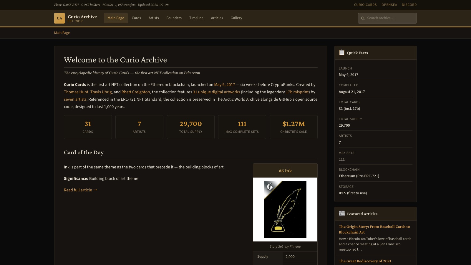 Curio Archive