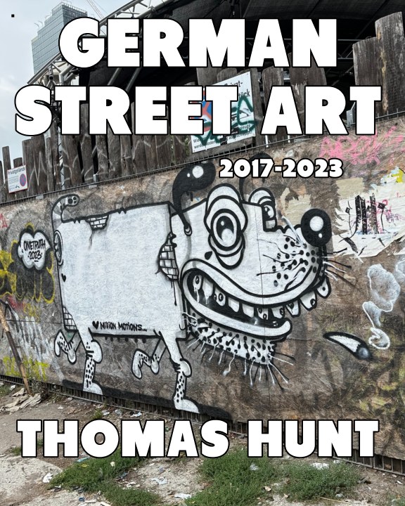 German Street Art by Thomas Hunt — actual book cover